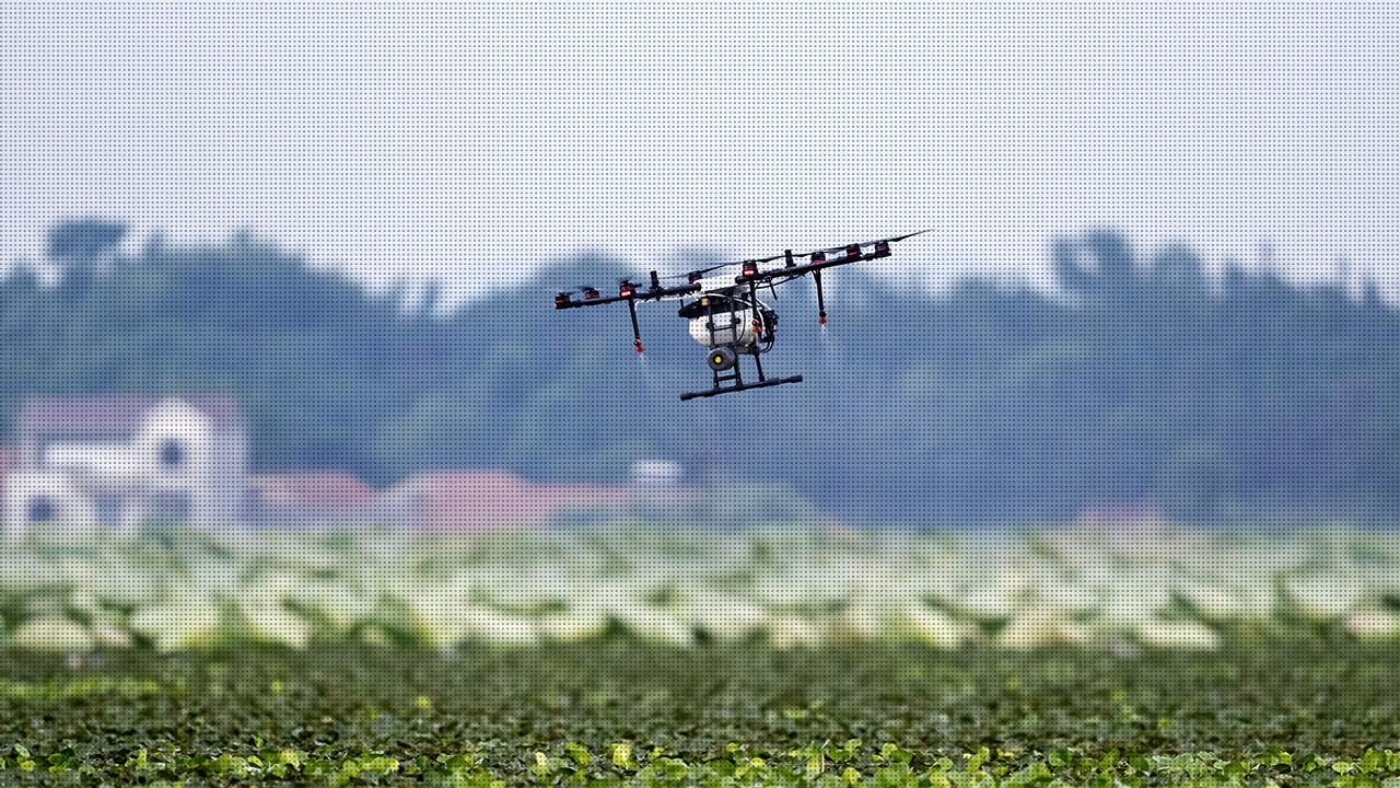 Drone para fumigar campos
